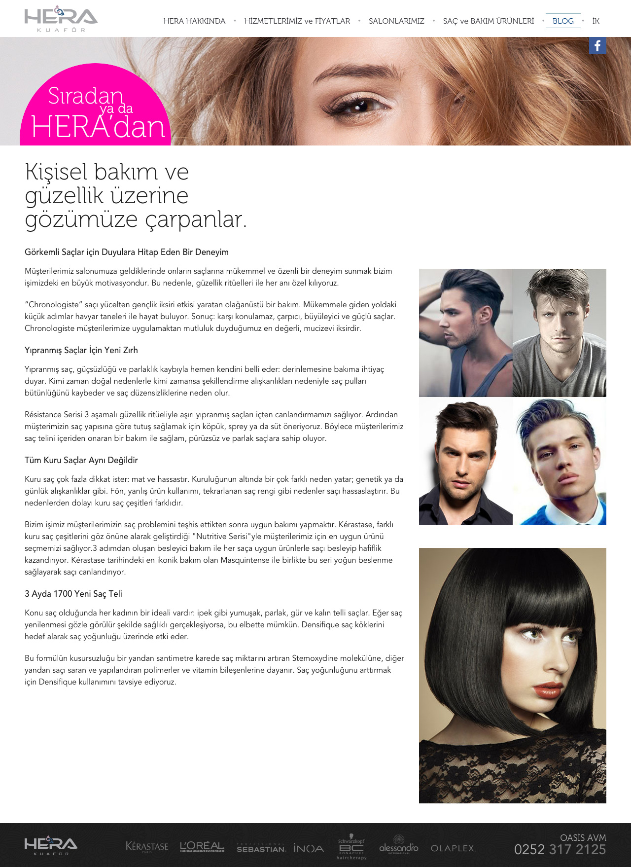 Hera Coiffeur Blog Page